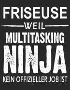 Notizbuch: Fr Friseusen, ber 100 Seiten Dot Grid Punkteraster Fr Alle Notizen, Termine Oder Skizzen, Jounal Format A4+