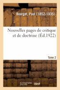 Nouvelles Pages de Critique Et de Doctrine; Tome 2