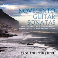 Novecento Guitar Sonatas - Cristiano Porqueddu (guitar)