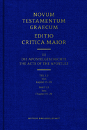 Novum Testamentum Graecum Editio Critica Maior, Part 1.2 Text (Hardcover): Chapters 15-28