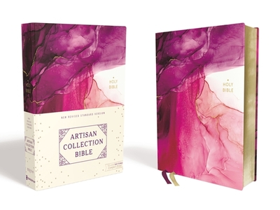 NRSV, Artisan Collection Bible, Cloth over Board, Pink, Art Gilded Edges, Comfort Print - Zondervan
