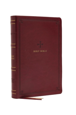 NRSV, Catholic Bible, Standard Large Print, Leathersoft, Red, Comfort Print: Holy Bible - Catholic Bible Press