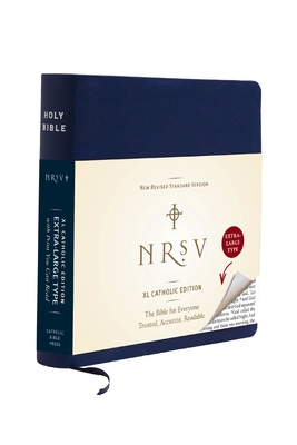 NRSV XL, Catholic Edition, Hardcover, Navy: Holy Bible - Catholic Bible Press
