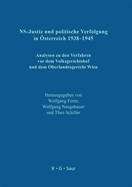 NS-Justiz und politische Verfolgung in ?sterreich 1938-1945