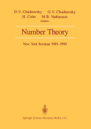 Number Theory: New York Seminar 1989-1990