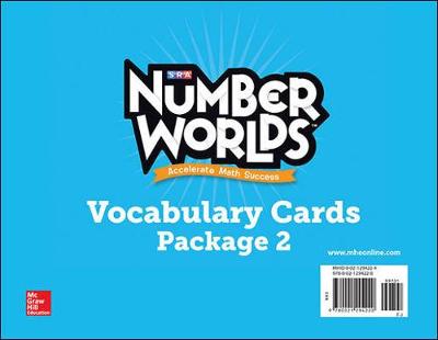 Number Worlds Levels F-J, Vocabulary Cards - Mcgraw-Hill