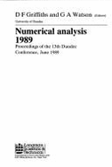 Numerical analysis 1989