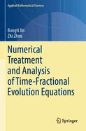 Numerical Treatment and Analysis of Time-Fractional Evolution Equations