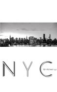 NYC iconic Manhattan skyline creative blank journal notebook $ir Michael designer edition: NYC iconic Manhattan skyline creative blank journa