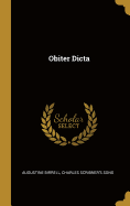 Obiter Dicta