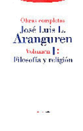 Obras Completas - Aranguren, Jose Luis L