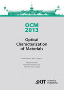 OCM 2013 - Optical Characterization of Materials - conference proceedings