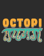 Octopi: Notebook Featuring Fun Octopus Pi Math Pun