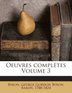 Oeuvres compltes Volume 3