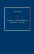 OEuvres compl?tes de Voltaire (Complete Works of Voltaire) 39: Questions sur l'Encyclopedie, par des amateurs (III): Aristote-Certain