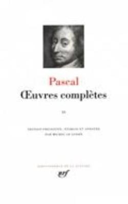 Oeuvres Completes 2 - Pascal, Blaise