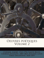 Oeuvres Po Tiques Volume 2