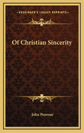 Of Christian Sincerity