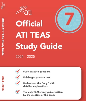 Official Ati Teas Study Guide 7 (2024-2025 Edition) - Ati