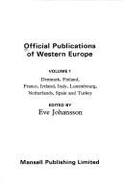 Official Publications of Western Europe