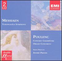 Olivier Messiaen: Turangalla Symphony; Poulenc: Concert Champtre; Concerto in G - Michel Broff (piano); Simon Preston (harpsichord); Andr Previn (conductor)