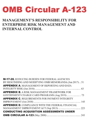 OMB Circular A-123: Management's Responsibility for Enterprise Risk Management and Internal Control - Omb