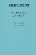 On Aristotle's "on Physics 5"
