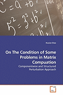 On The Condition of Some Problems in Matrix Compuation