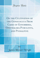 On the Cultivation of the Gonococcus from Cases of Gonorrhea, Ophthalmia Purulenta, and Pyosalpinx (Classic Reprint)