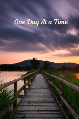 One Day At A Time: Small / Medium A5 Lined Gratitude Journal (6 x 9) - 100 Pages - Alcoholics Anonymous, Narcotics Rehab, Living Sober, Fighting Alcoholism, Working the 12 steps traditions. Inspirational Soberversary Gift Notebook - Press, Recovery