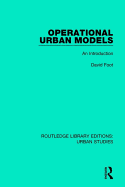 Operational Urban Models: An Introduction