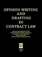 Opinion Writing in Contract Law