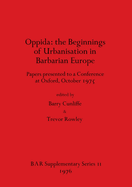 Oppida: Papers presented to a Conference at Oxford, October 1975