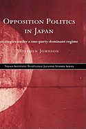 Opposition Politics in Japan: Strategies Under a One-Party Dominant Regime