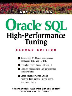 Oracle SQL High-Performance Tuning - Harrison, Guy