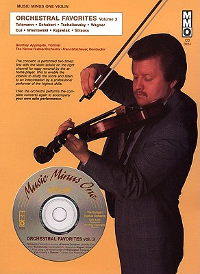 Orchestral Favorites - Volume 3: Music Minus One Violin - Hal Leonard Corp (Creator), and Applegate, Geoffrey