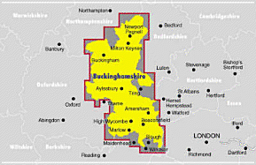 Ordnance Survey Buckinghamshire Street Atlas
