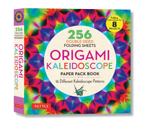 Origami Kaleidoscope Paper Pack Book: 256 Double-Sided Folding Sheets (Includes Instructions for 8 Models)