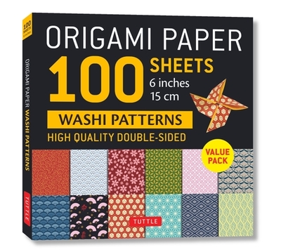 Origami Paper 100 Sheets Washi Patterns 6 (15 Cm) - Tuttle Studio