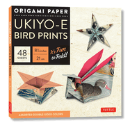 Origami Paper 8 1/4 (21 CM) Ukiyo-E Bird Print 48 Sheets: Tuttle Origami Paper: Double-Sided Origami Sheets Printed with 8 Different Designs: Instructions for 6 Projects Included