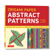 Origami Paper - Abstract Patterns - 8 1/4 - 48 Sheets: Tuttle Origami Paper: Large Origami Sheets Printed with 12 Different Designs: Instructions for 6 Projects Included