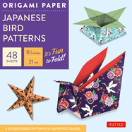 Origami Paper - Japanese Bird Patterns - 8 1/4 - 48 Sheets: Tuttle Origami Paper: Origami Sheets Printed with 8 Different Designs: Instructions for 7 Projects Included