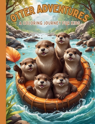 Otter Adventures Activity Coloring Book for Kids: Explore Otter Fun: Coloring, Mazes, and Word Searches for Kids - Educational Playtime Adventures - Whimsy, Juniper