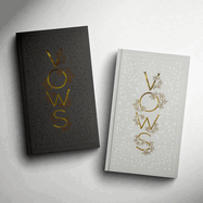 Our Wedding Vows: A Set of Heirloom-Quality Vow Books with Foil Accents and Hand-Drawn Illustrations