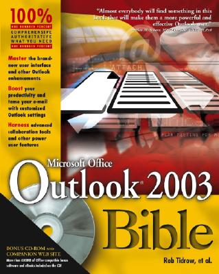 Outlook 2003 Bible - Tidrow, Rob