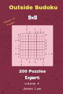 Outside Sudoku Puzzles - 200 Expert 9x9 Vol. 4