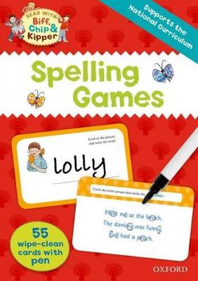 Oxford Reading Tree Read with Biff, Chip and Kipper: Spelling Games Flashcards - Hunt, Roderick, and Young, Annemarie