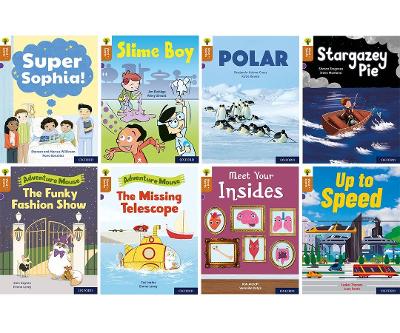 Oxford Reading Tree Word Sparks: Level 8: Mixed Pack of 8 - Clements, and Wilkinson