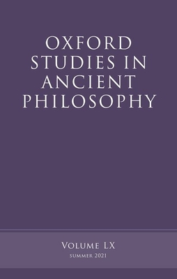 Oxford Studies in Ancient Philosophy, Volume 60 - Caston, Victor (Editor)