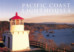 Pacific Coast Lighthouses Postcard Book